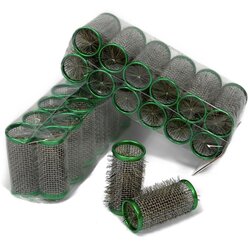 Metal Rollers in Green - 32mm (10x 12 Pack)