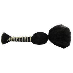 Yak Tail Hair in Black 18 Inch (Per 100g)