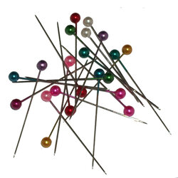 Pearl Head - Dress Makers Pins 40mm x 0.58mm