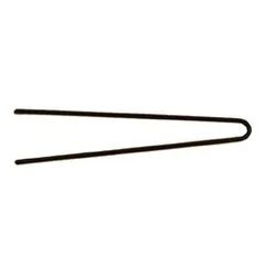 HS2020 - Medium Straight Hairpin in Black - 57mm