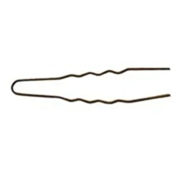 hs1800 40mm fine waved hairpins - Black