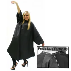 Black Gown with sleeves and poppers