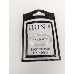 Lion 9 White Hairnets - Pack of 24