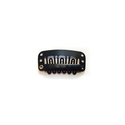 Black Postiche Clip (30x15mm)