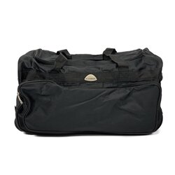 Essentials Black Holdall Kit Bag with Straps